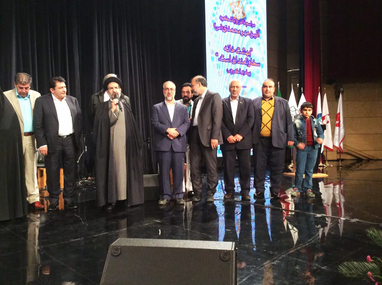 مراسم سخاوتمندان مهر محمدی (ص)