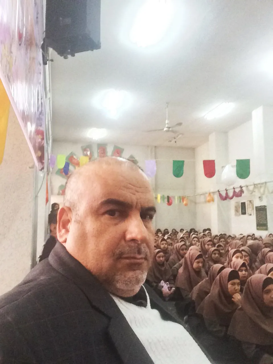 سخنرانی در جمع دانش‌آموزان مدرسه زینبیه تهران