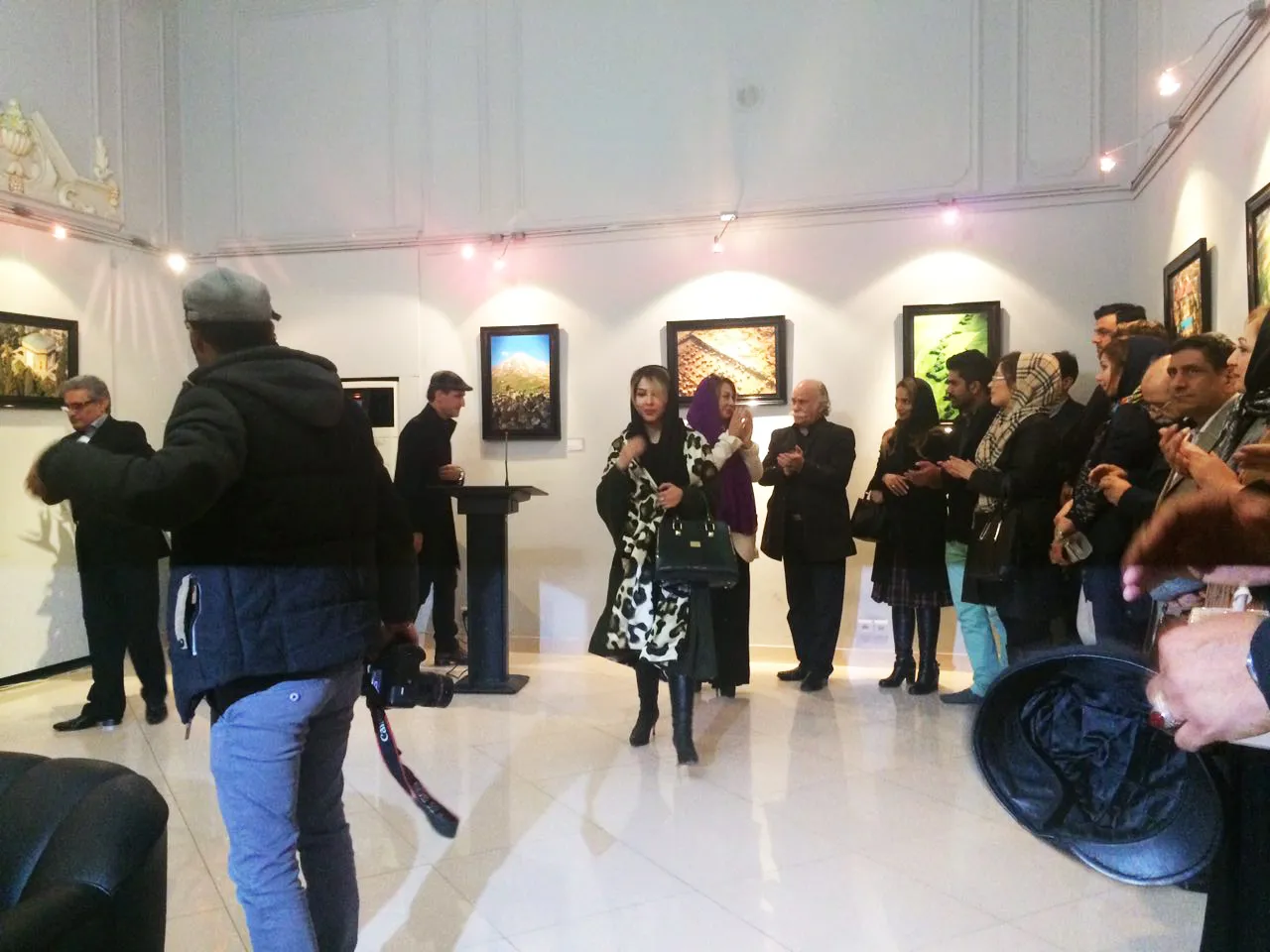 افتتاح نمایشگاه عکس در فرهنگسرای ملل