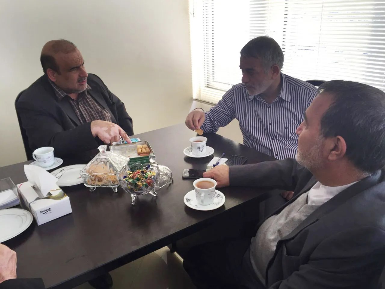 جلسه مشترک با مجمع خیرین سلامت