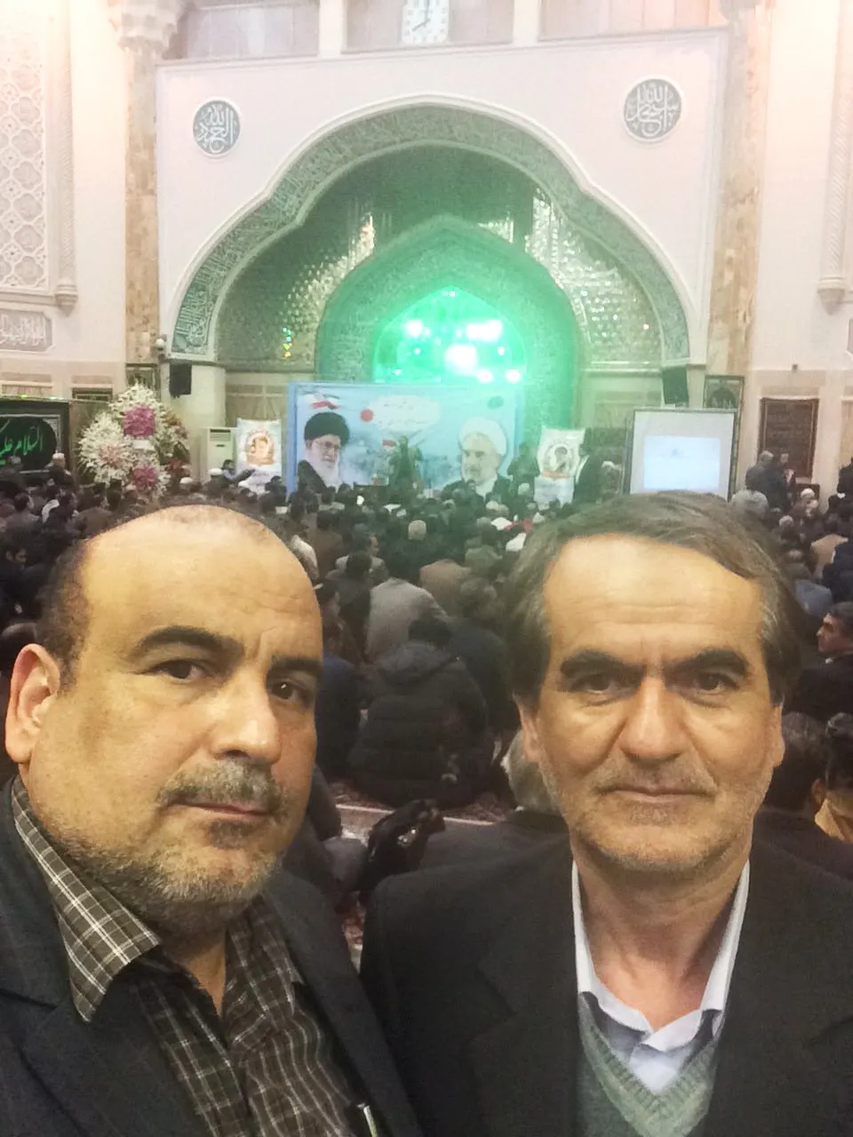 مراسم شکرگزاری با حضور نمایندگان خبرگان و مجلس شورای اسلامی