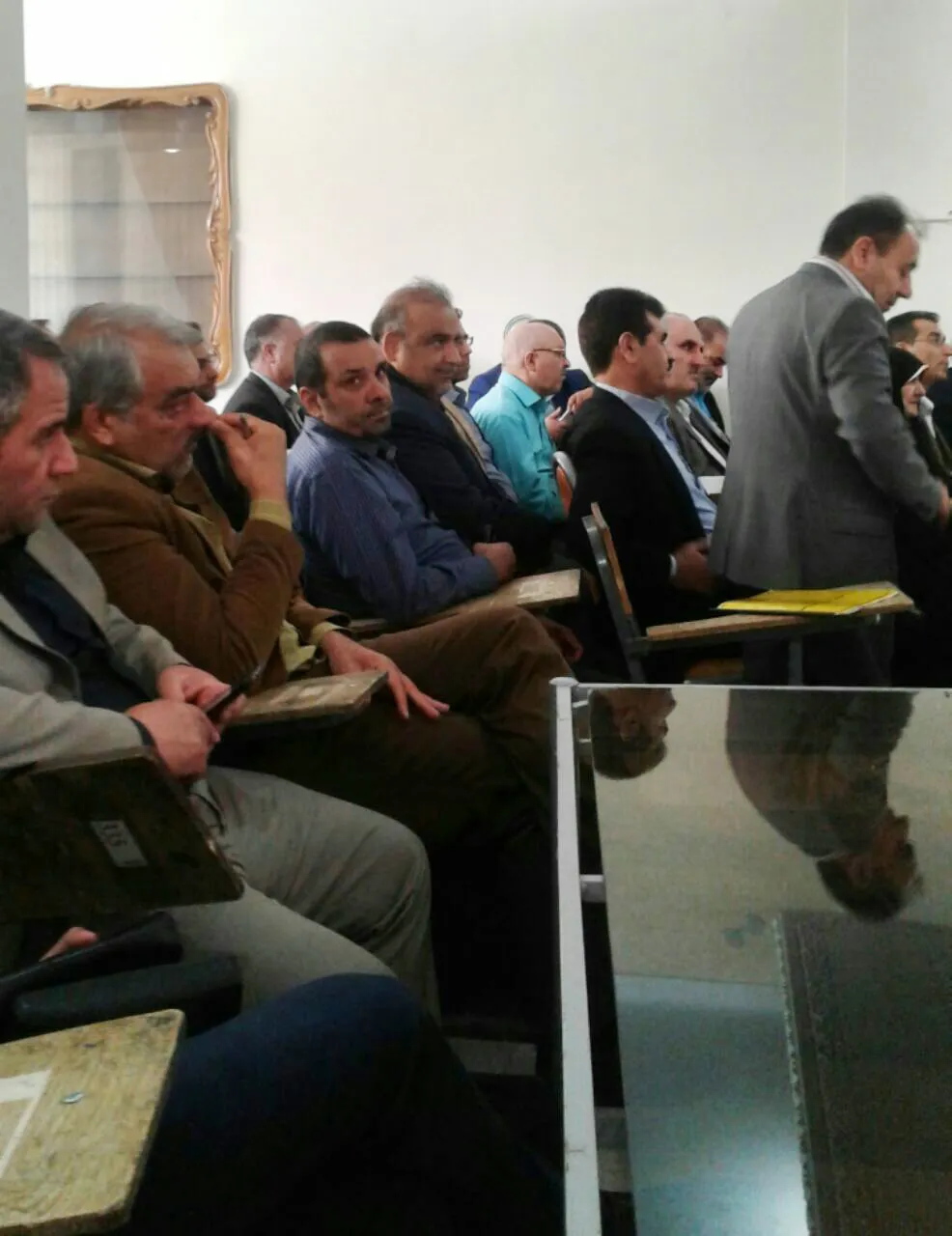 در جمع فرهنگیان مجمع فرهنگی تهران