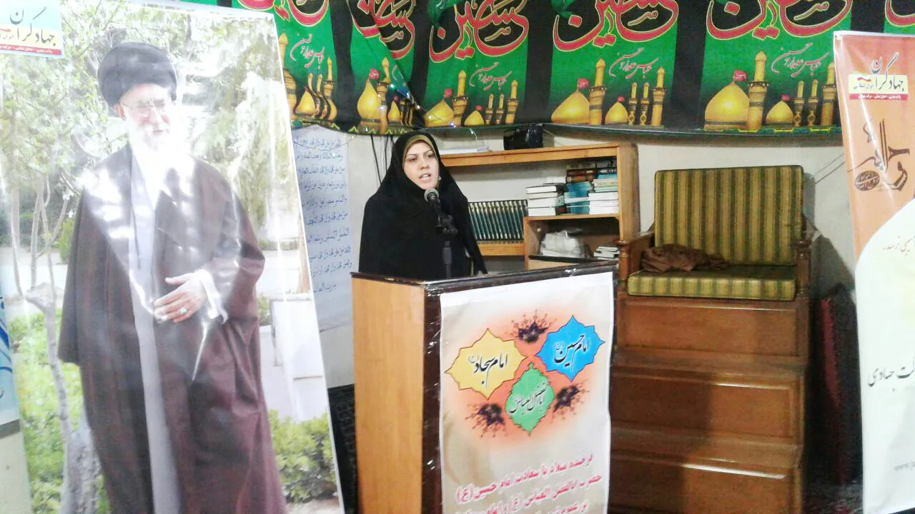 نشست حامیان جبهه جهادگران ایران اسلامی در حسینیه یزدی‌های شهر ری