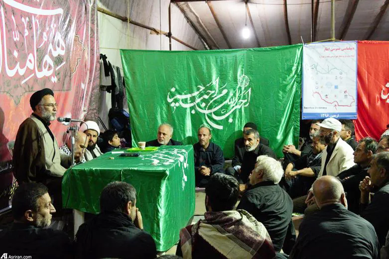 مراسم یادواره شهدای مدافع حرم و شهدای دیپلمات وزارت امور خارجه در کربلا