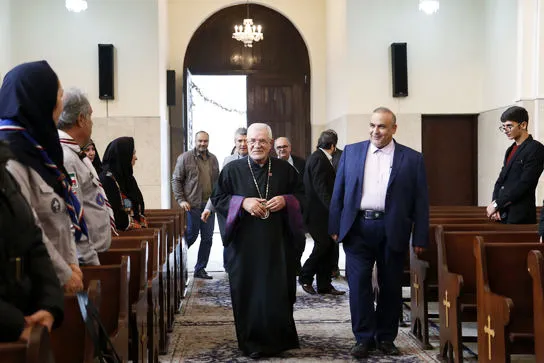 گردهمایی "تجلی دوستی و الفت بین مسلمانان و مسیحیان جهان" در کلیسای ارامنه
