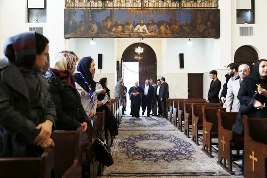 گردهمایی "تجلی دوستی و الفت بین مسلمانان و مسیحیان جهان" در کلیسای ارامنه