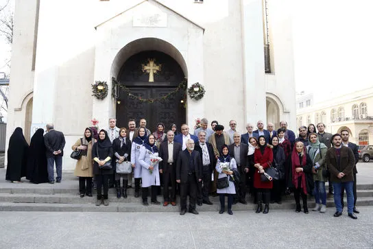 گردهمایی "تجلی دوستی و الفت بین مسلمانان و مسیحیان جهان" در کلیسای ارامنه