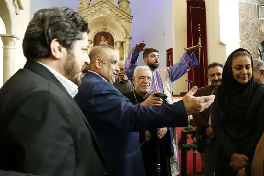 گردهمایی "تجلی دوستی و الفت بین مسلمانان و مسیحیان جهان" در کلیسای ارامنه