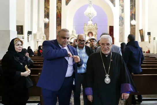 گردهمایی "تجلی دوستی و الفت بین مسلمانان و مسیحیان جهان" در کلیسای ارامنه