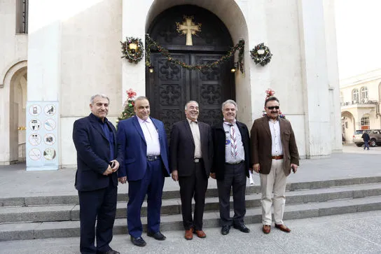 گردهمایی "تجلی دوستی و الفت بین مسلمانان و مسیحیان جهان" در کلیسای ارامنه