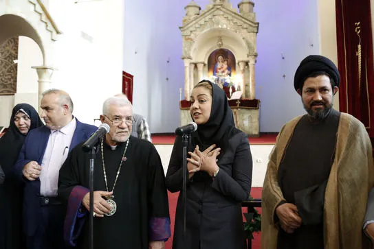 گردهمایی "تجلی دوستی و الفت بین مسلمانان و مسیحیان جهان" در کلیسای ارامنه