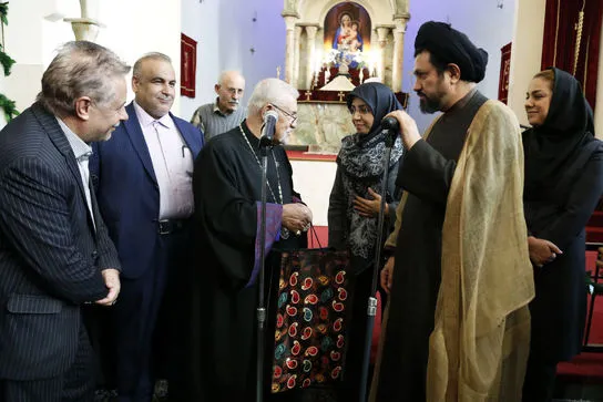 گردهمایی "تجلی دوستی و الفت بین مسلمانان و مسیحیان جهان" در کلیسای ارامنه