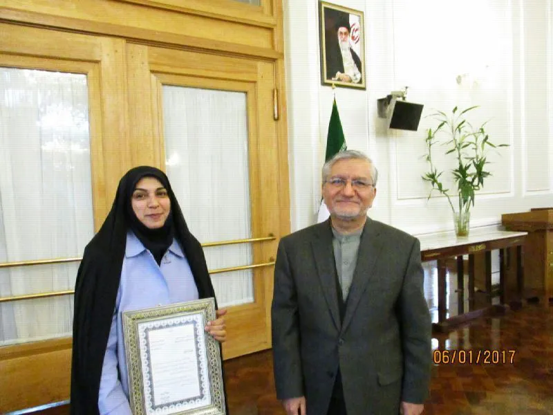 تقدیر از عوامل اجرایی وزارت امور خارجه در راهپیمایی اربعین حسینی