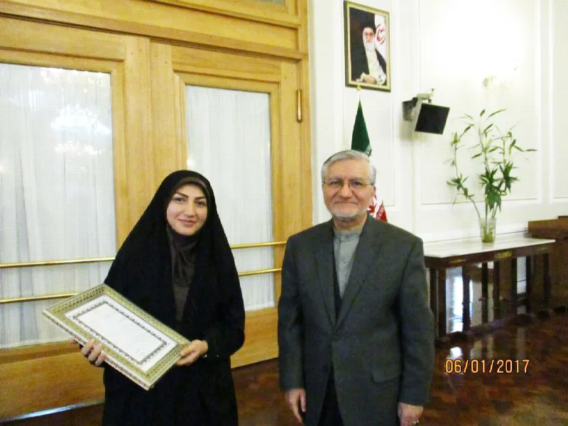 تقدیر از عوامل اجرایی وزارت امور خارجه در راهپیمایی اربعین حسینی