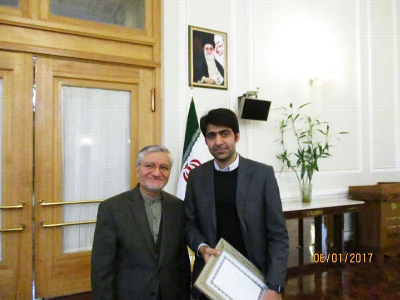 تقدیر از عوامل اجرایی وزارت امور خارجه در راهپیمایی اربعین حسینی