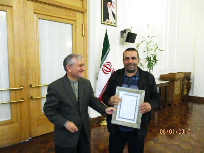 تقدیر از عوامل اجرایی وزارت امور خارجه در راهپیمایی اربعین حسینی