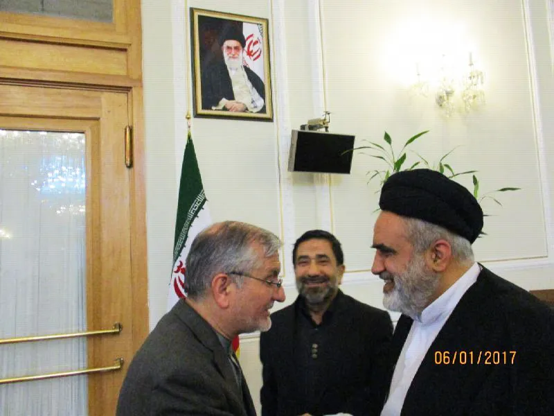 تقدیر از عوامل اجرایی وزارت امور خارجه در راهپیمایی اربعین حسینی