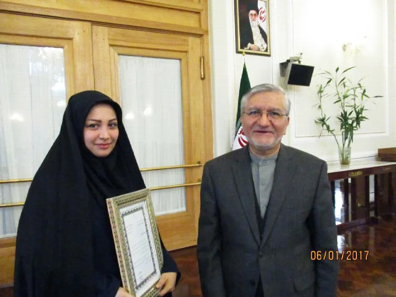 تقدیر از عوامل اجرایی وزارت امور خارجه در راهپیمایی اربعین حسینی