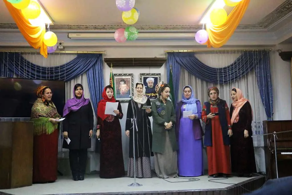 مراسم تودیع رایزن فرهنگی سفارت جمهوری اسلامی ایران در عشقآباد