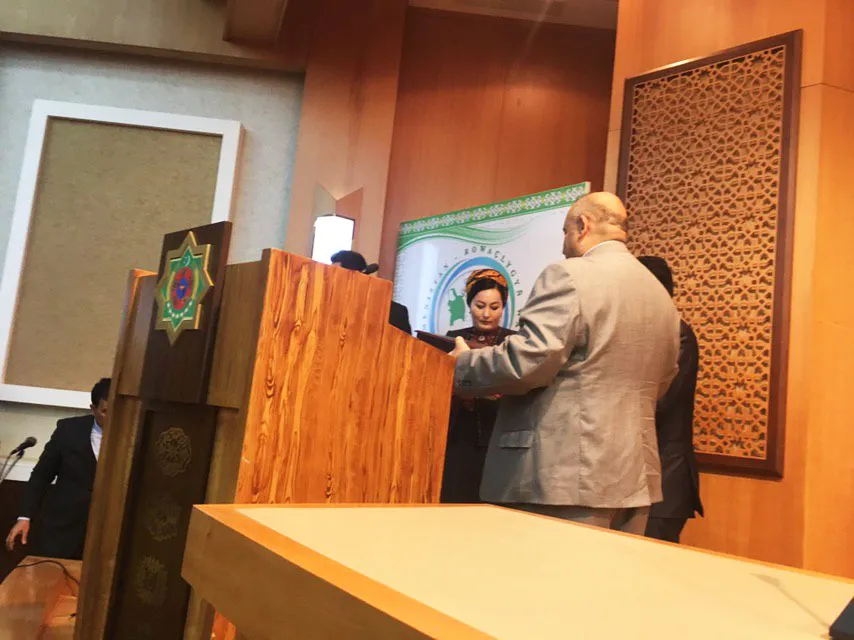 جشن مشترک روز دیپلماتیک ترکمنستان