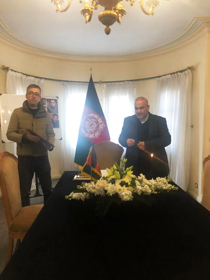 تسلیت به سفارت افغانستان در پی سانحه سقوط هواپیمای اوکراینی