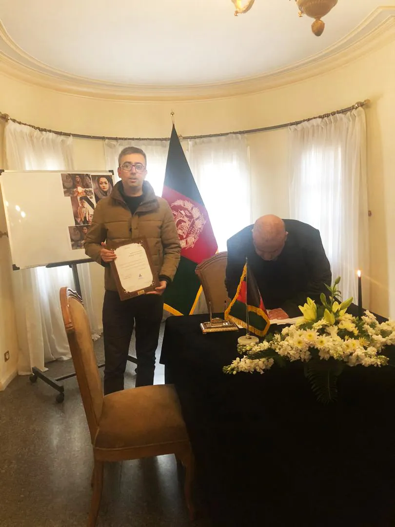 تسلیت به سفارت افغانستان در پی سانحه سقوط هواپیمای اوکراینی