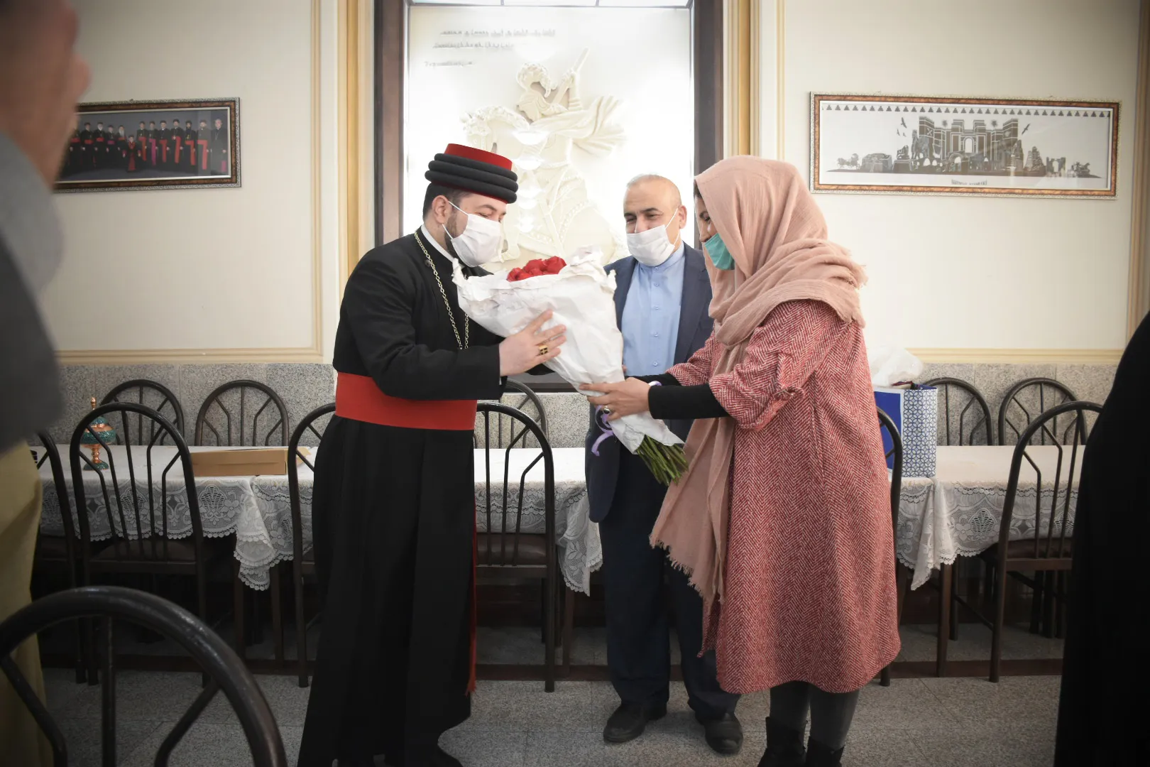 دید و بازدید سال نوی میلادی در کلیسا