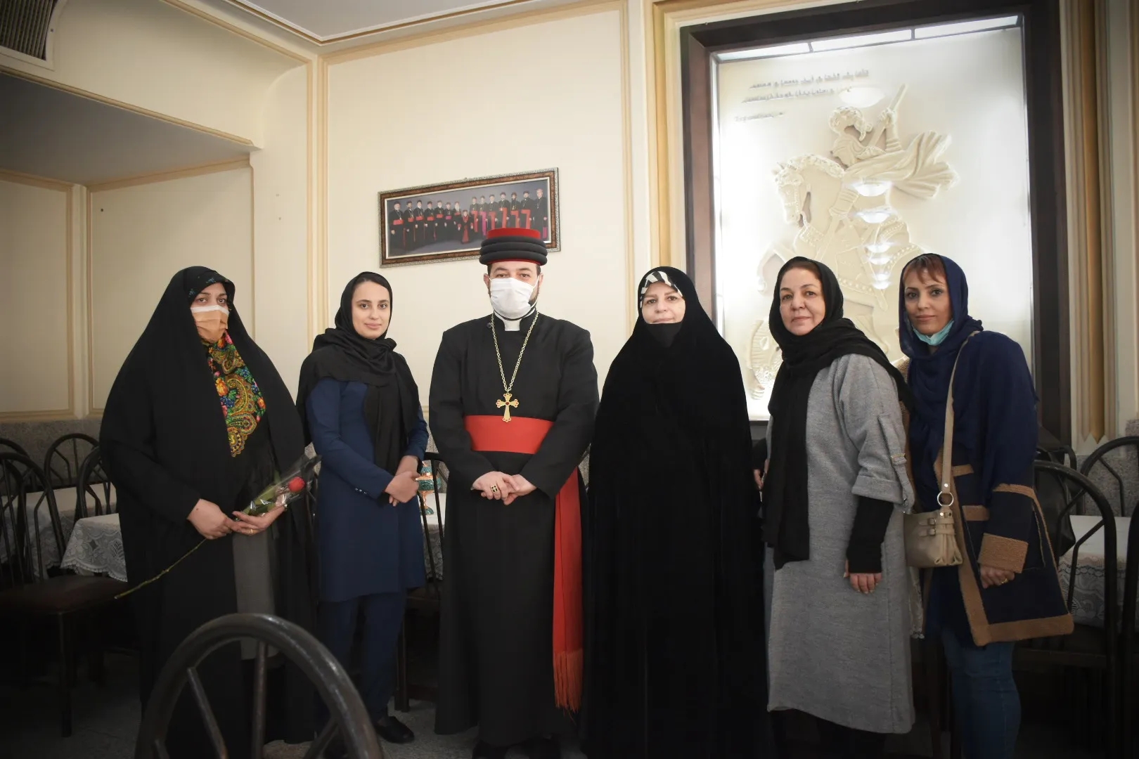 دید و بازدید سال نوی میلادی در کلیسا