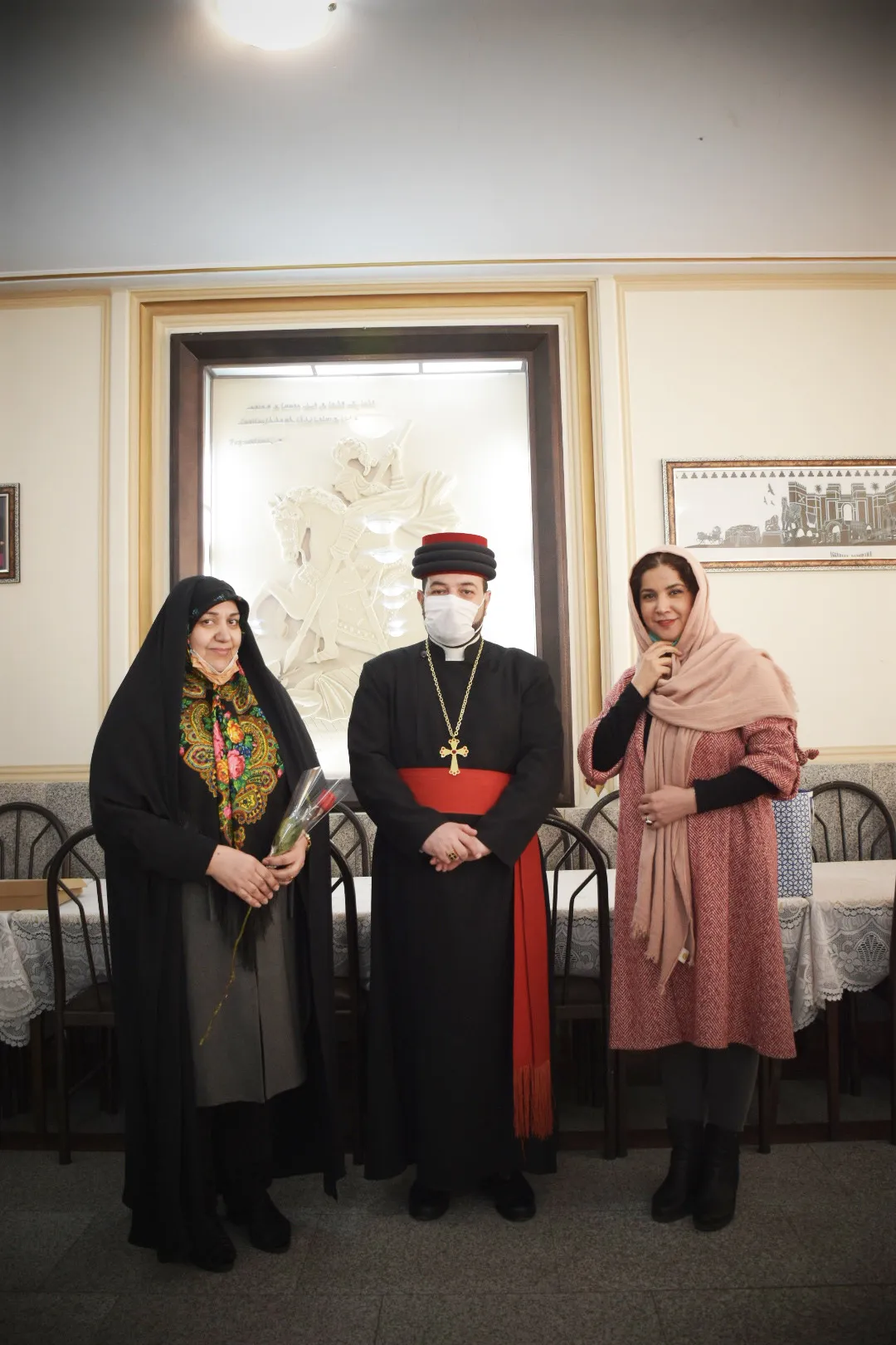 دید و بازدید سال نوی میلادی در کلیسا