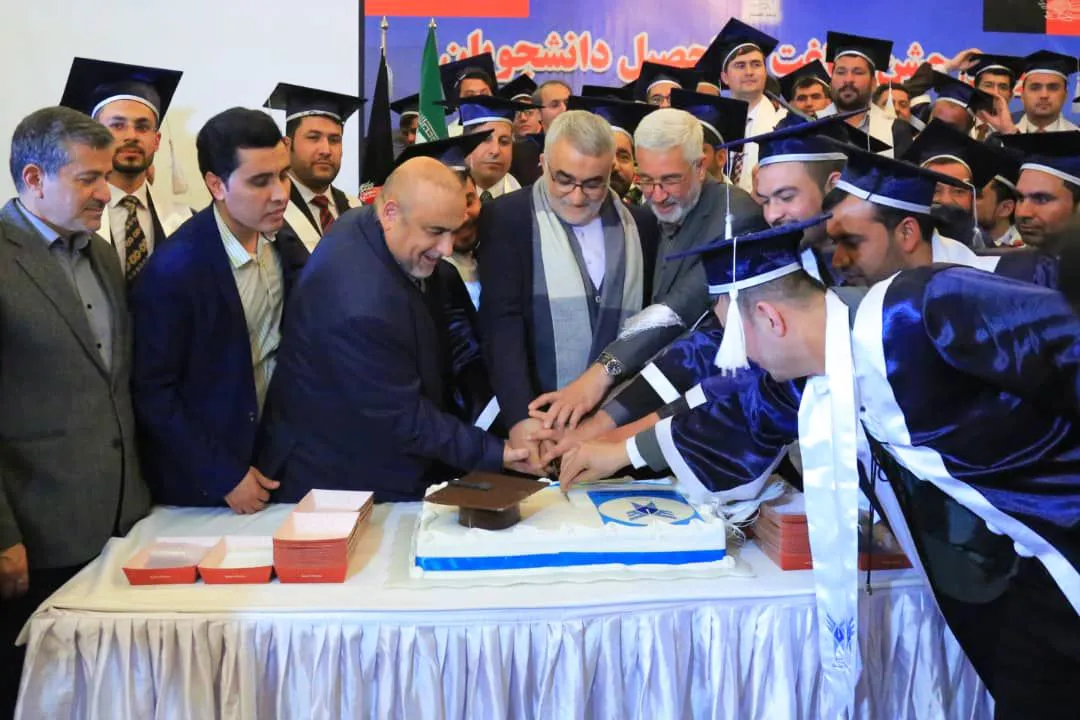 جشن فراغت از تحصیل دانشجویان دانشگاه آزاد اسلامی واحد افغانستان
