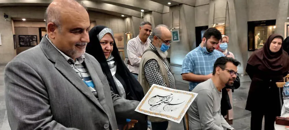 گردهمایی روز جهانی هنر با پیشکسوتان هنرمند در نمایشگاه ملی "تجسم آغاز"