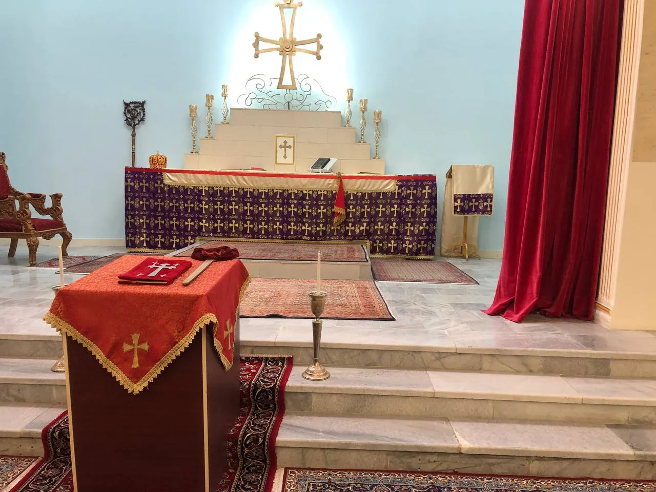 جشن میقات «ماه و صلیب» در کلیسای آشوری