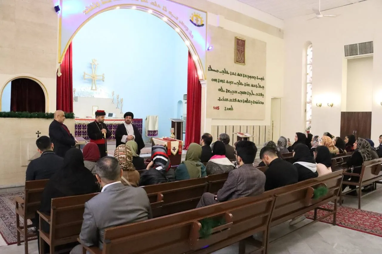 مراسم تجلیل از خانوادههای شهدای آشوری در آستانه سال نو میلادی