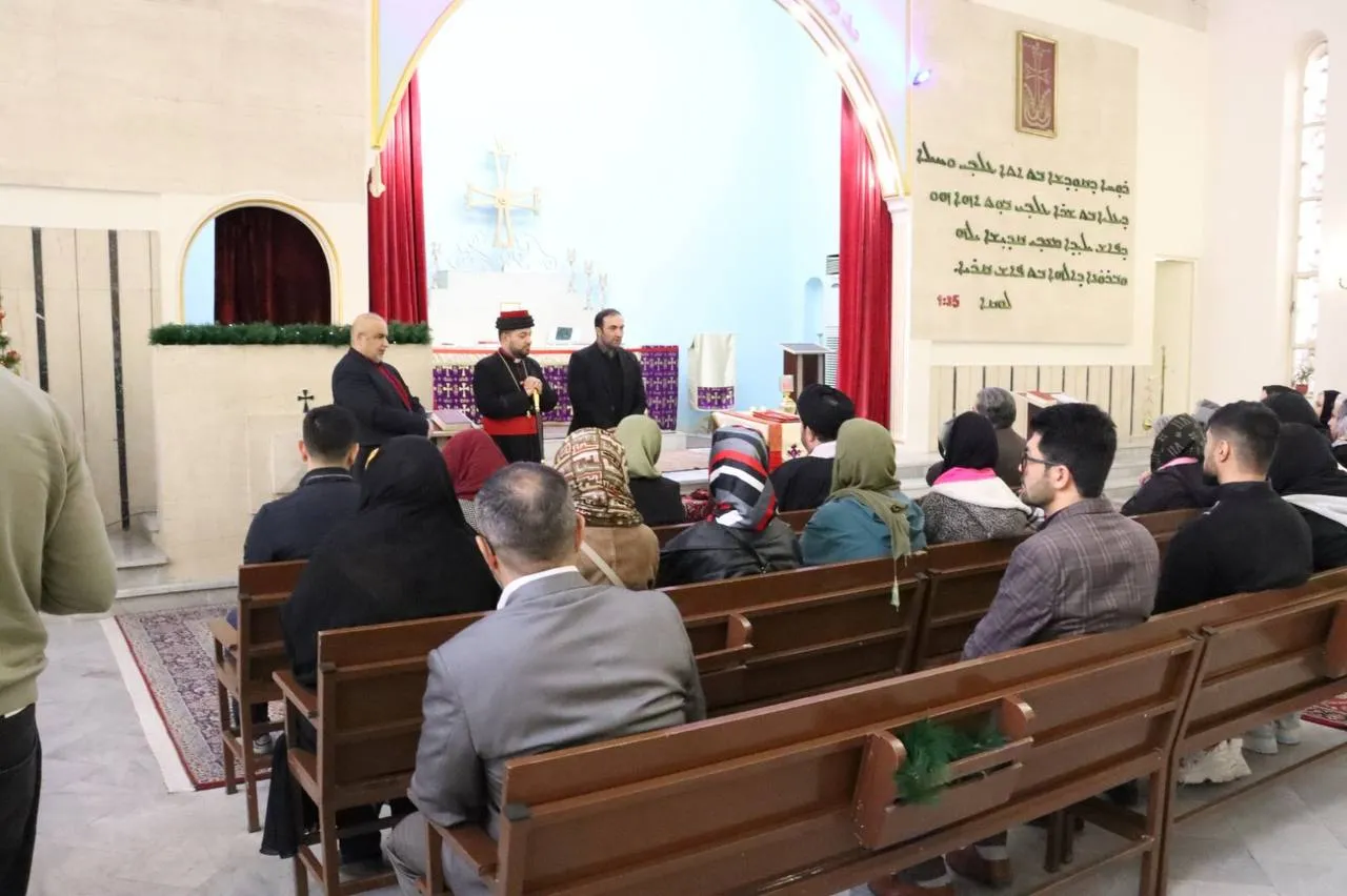 مراسم تجلیل از خانوادههای شهدای آشوری در آستانه سال نو میلادی