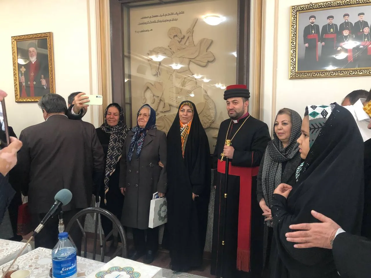 مراسم تجلیل از خانوادههای شهدای آشوری در آستانه سال نو میلادی