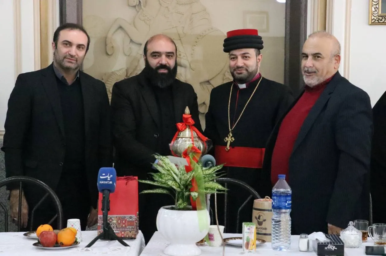 مراسم تجلیل از خانوادههای شهدای آشوری در آستانه سال نو میلادی