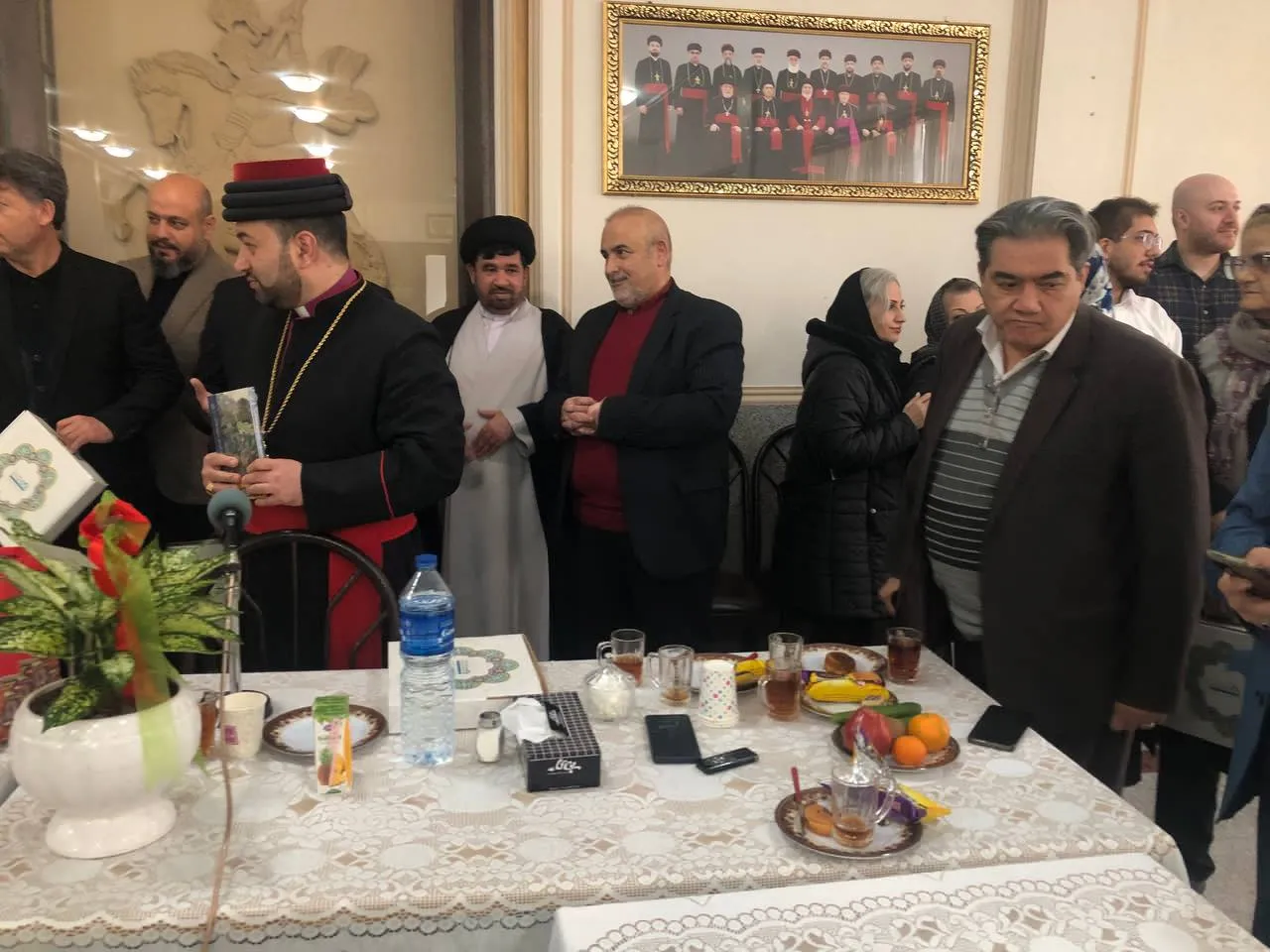 مراسم تجلیل از خانوادههای شهدای آشوری در آستانه سال نو میلادی