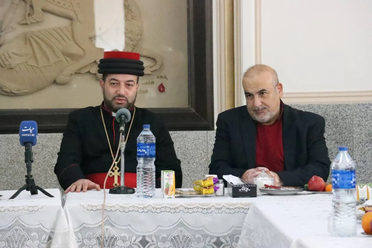 مراسم تجلیل از خانوادههای شهدای آشوری در آستانه سال نو میلادی