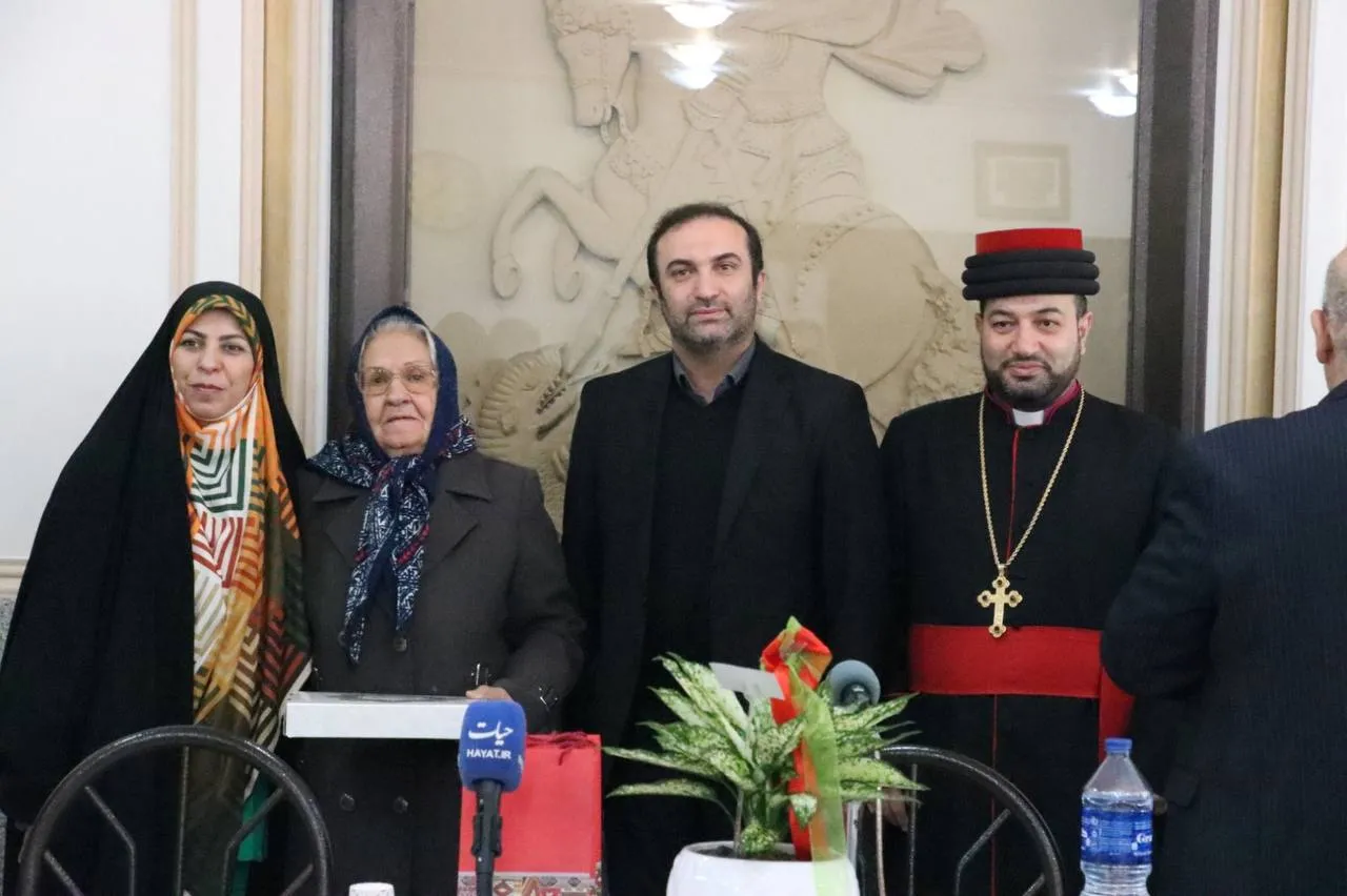 مراسم تجلیل از خانوادههای شهدای آشوری در آستانه سال نو میلادی