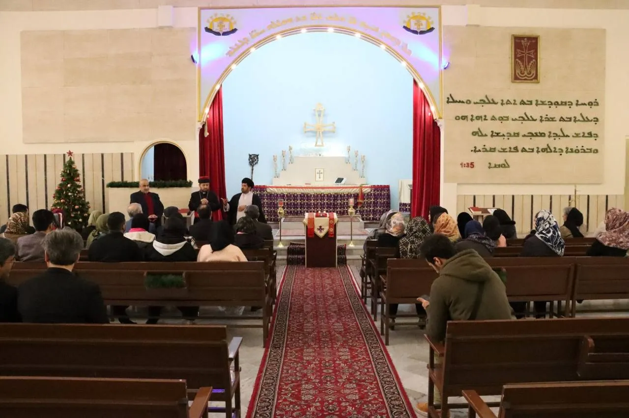 مراسم تجلیل از خانوادههای شهدای آشوری در آستانه سال نو میلادی