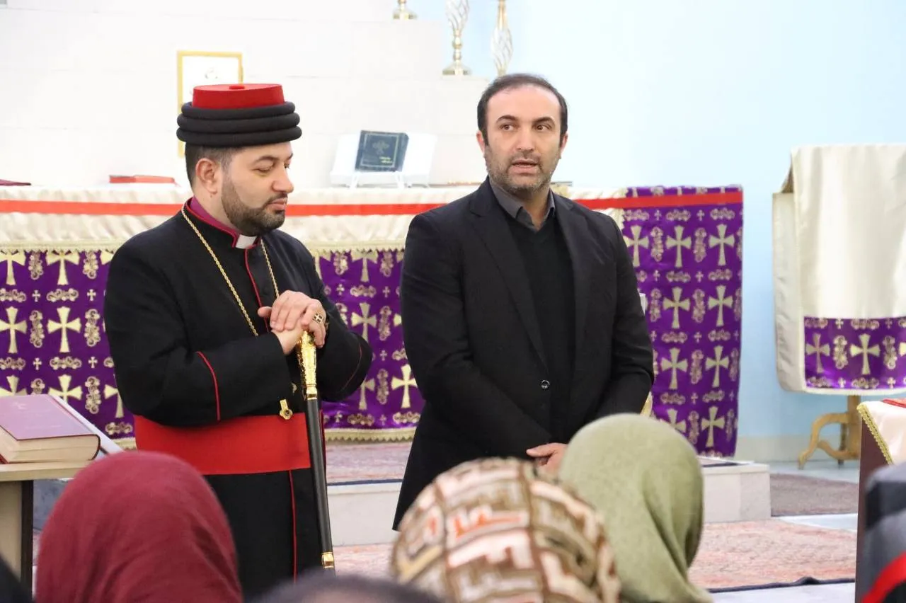 مراسم تجلیل از خانوادههای شهدای آشوری در آستانه سال نو میلادی