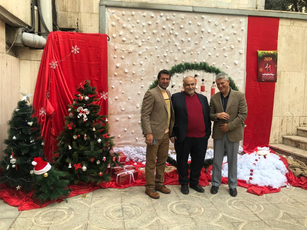 مراسم تجلیل از خانوادههای شهدای آشوری در آستانه سال نو میلادی