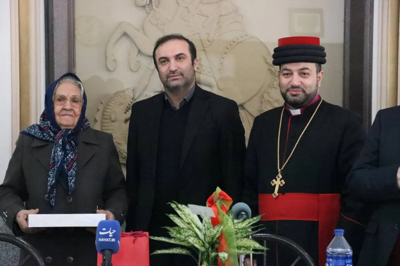 مراسم تجلیل از خانوادههای شهدای آشوری در آستانه سال نو میلادی