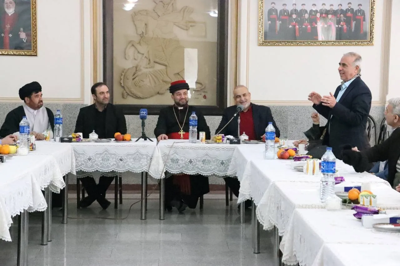 مراسم تجلیل از خانوادههای شهدای آشوری در آستانه سال نو میلادی