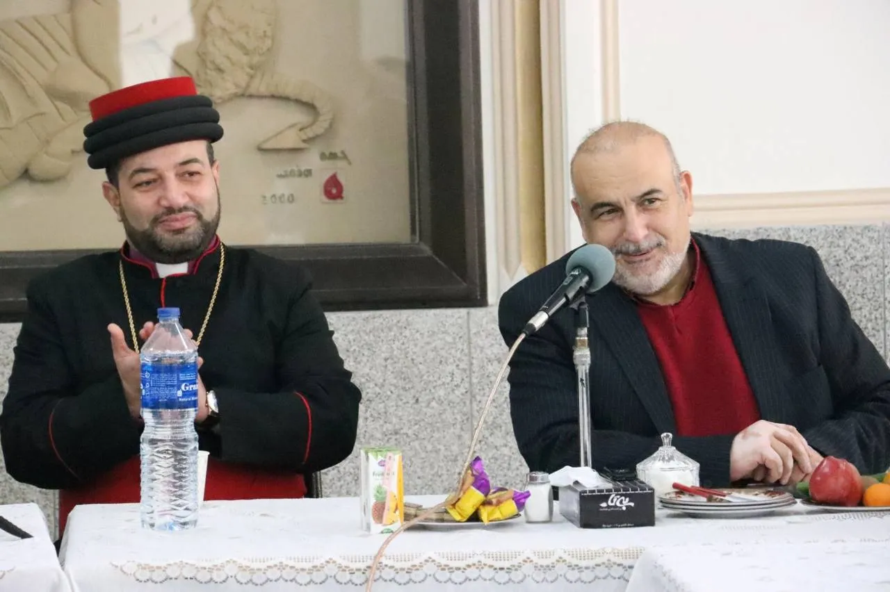 مراسم تجلیل از خانوادههای شهدای آشوری در آستانه سال نو میلادی