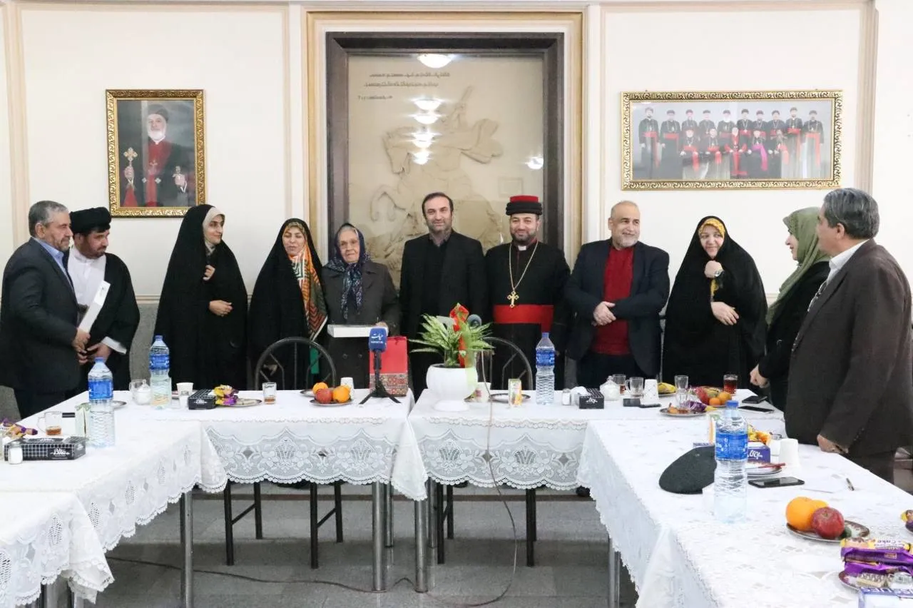 مراسم تجلیل از خانوادههای شهدای آشوری در آستانه سال نو میلادی