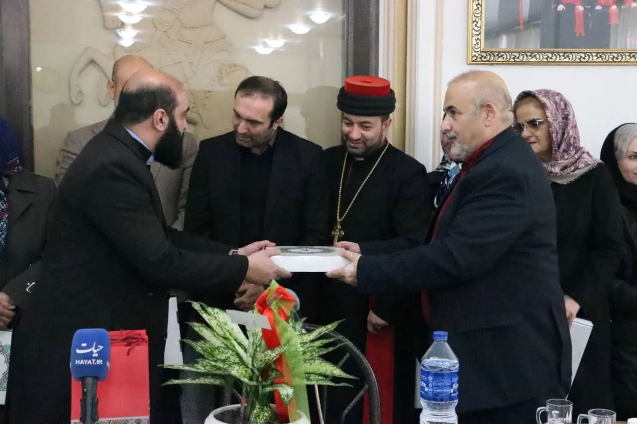 مراسم تجلیل از خانوادههای شهدای آشوری در آستانه سال نو میلادی