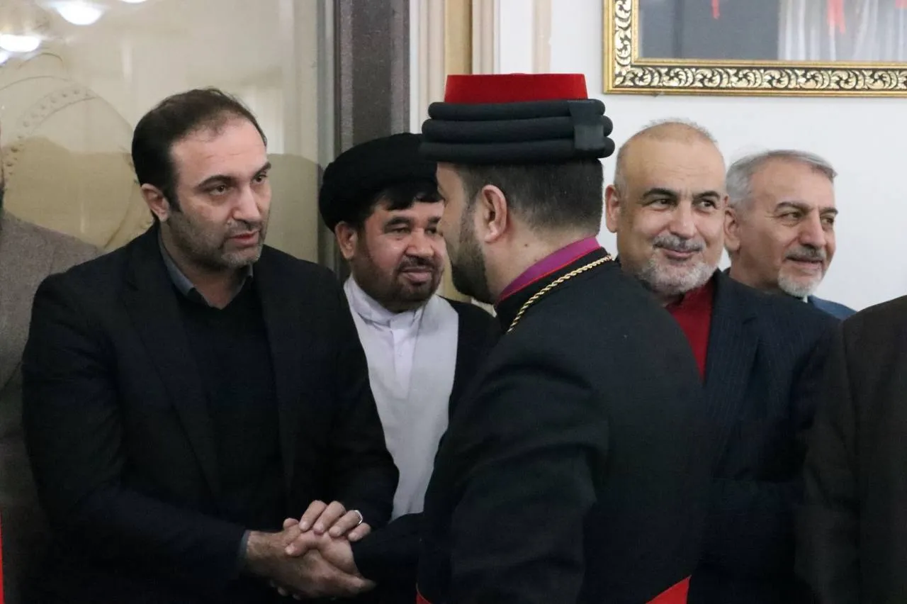 مراسم تجلیل از خانوادههای شهدای آشوری در آستانه سال نو میلادی