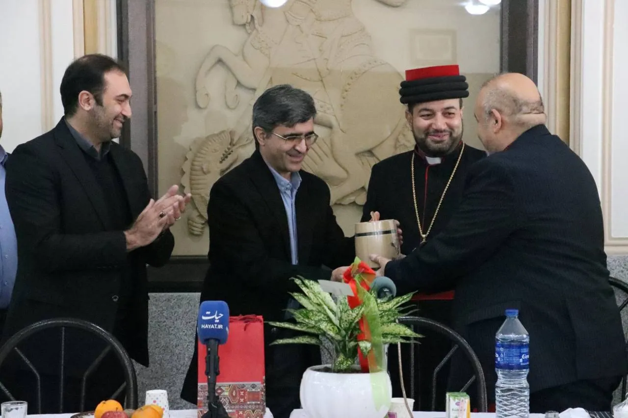 مراسم تجلیل از خانوادههای شهدای آشوری در آستانه سال نو میلادی