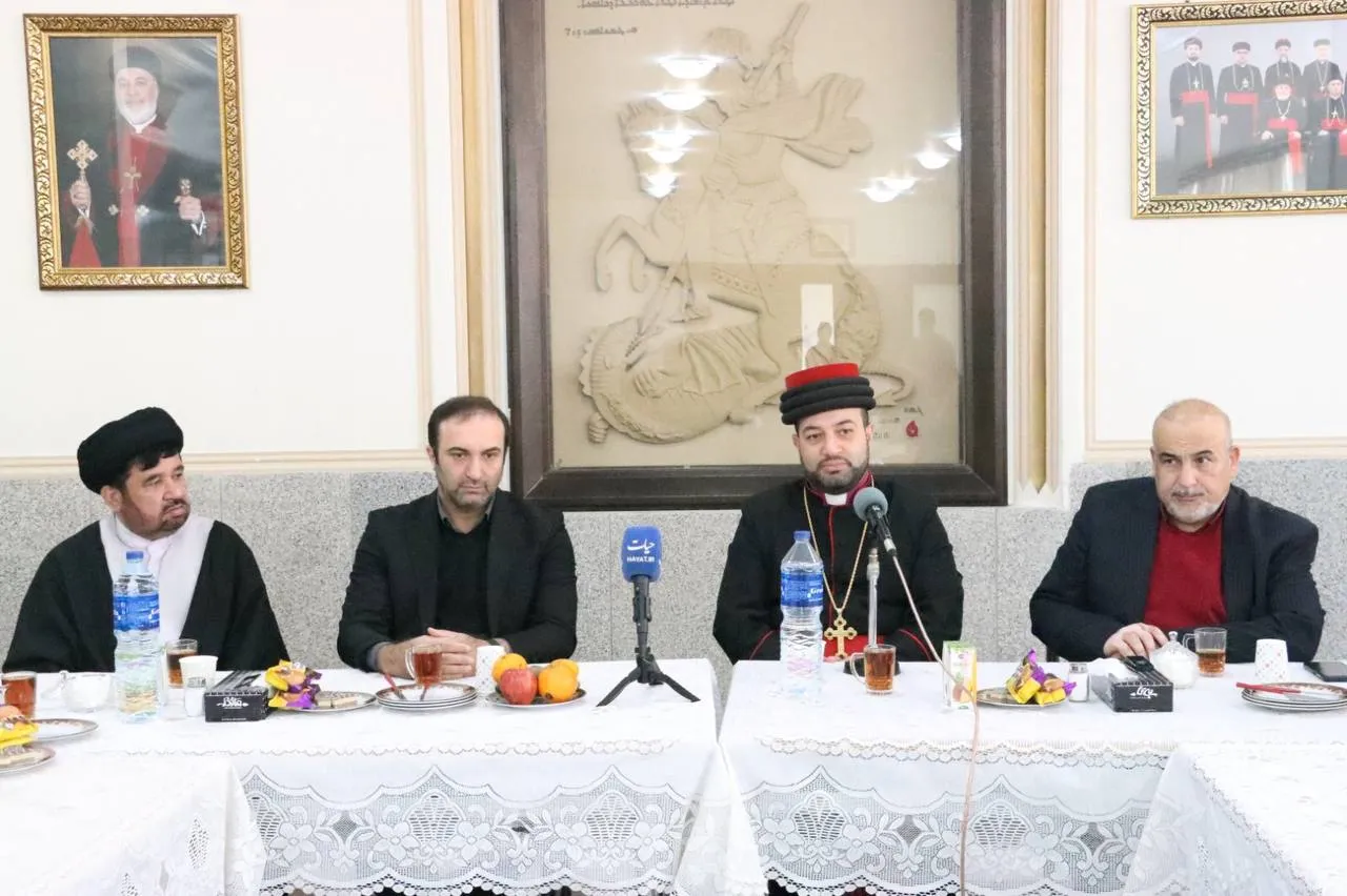 مراسم تجلیل از خانوادههای شهدای آشوری در آستانه سال نو میلادی